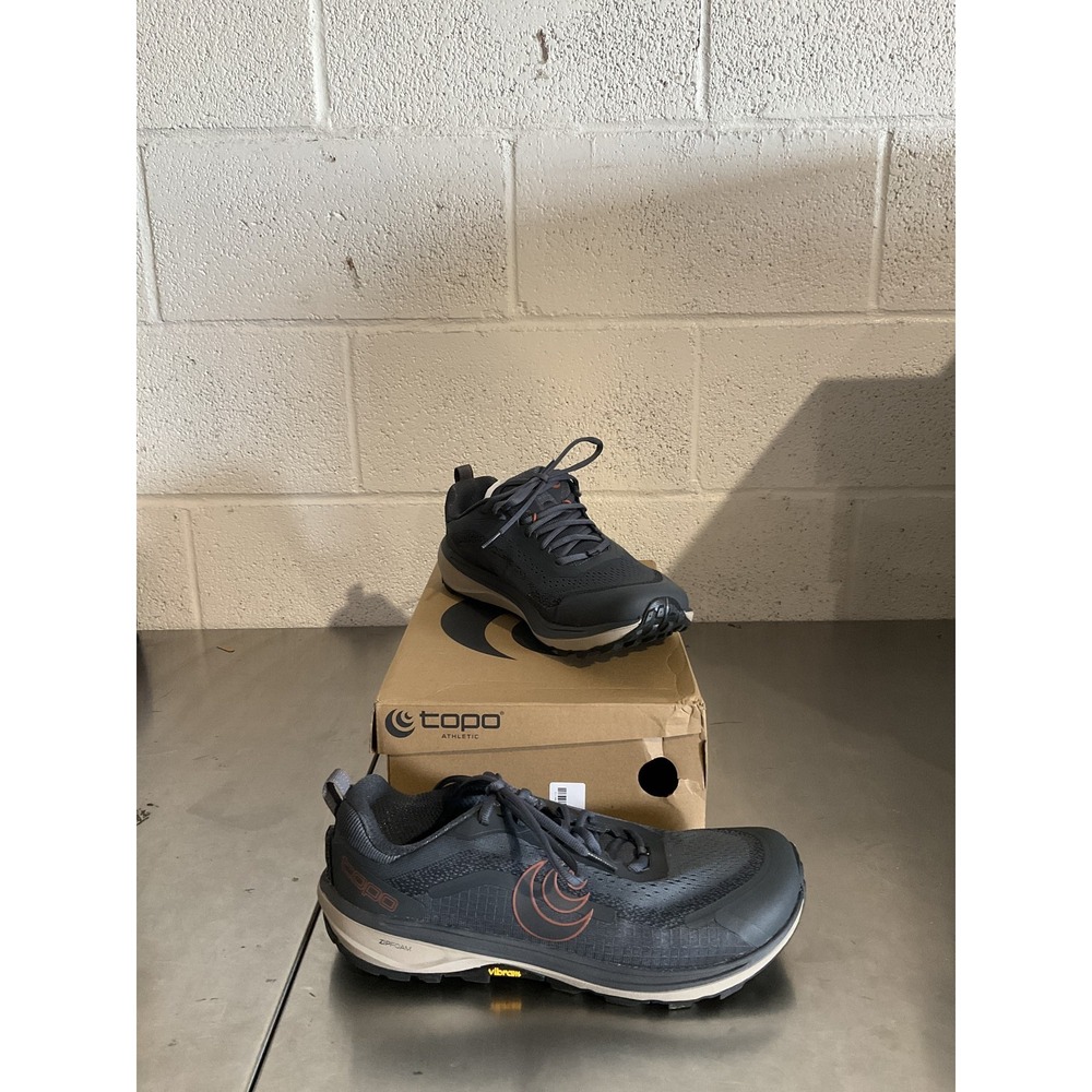 Topo Athletic Terraventure 5 Trail Running Shoes Men's 11 Grey/Clay New Other